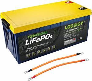 12V 100AH Lifepo4 Battery, Deep Cycle Rechargeable Lithium with BMS, 10 Yrs Lifespan, Prefect for Any Solar System, Best for Replacement Your Olds.