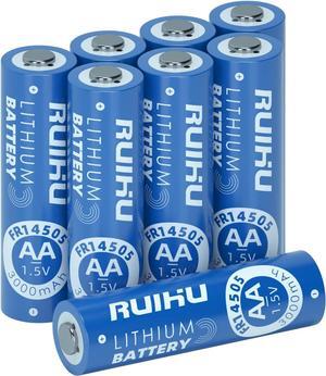 AA Batteries 72 Pack Lithium Iron Double A Batteries 1.5V 3000mAh Longer Lasting AA Lithium Batteries for Blink Camera, Blink Battery Replacement Non-Rechargeable(Lithium AA-72 Count)