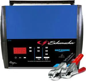 Rapid Battery Charger and Maintainer, SC1359, 4-in-1, Fully Automatic, Battery Tester, 15 Amps, 6 Volt, 12 Volt, for Car, SUV, Truck, and Marine Batteries