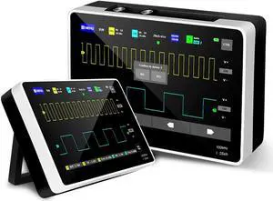 Oscilloscope 2 Channel Plate - Portable Handheld Tablet w/s 7 TFT LCD Touch Screen, Multifunction Oscilloscope