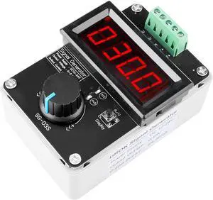 4-20mA Generator, Adjustable Signal Generator, DC 0-10V 0 4-20mA Current Voltage Analog Simulator for Value Adjusting PLC Panel LED Testing