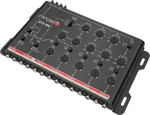 STX 104 PRO - Crossover, 5 Way Channels, Digital Electronic Car Audio, Output Signal Processor, Car Audio Crossover High Precision, Audio Crossover, Crossover Adjustment, Audio Equalization