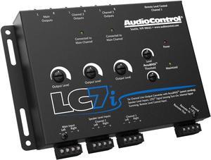 LC7i Black 6-Channel Line Output Converter with Bass Restoration