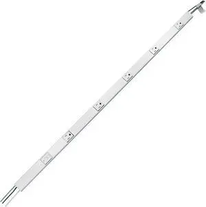 Legrand Wiremold WH20GB306TRGFI6 Plugmold 2000 Series 3 Foot Hardwired Power Strip with 5 Tamper Resistant Outlets and GFCI Protection, White