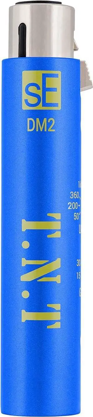 DM2 TNT Active In-Line Mic Preamp with High-Grade FETs, Eight Load Settings and All-Metal Housing