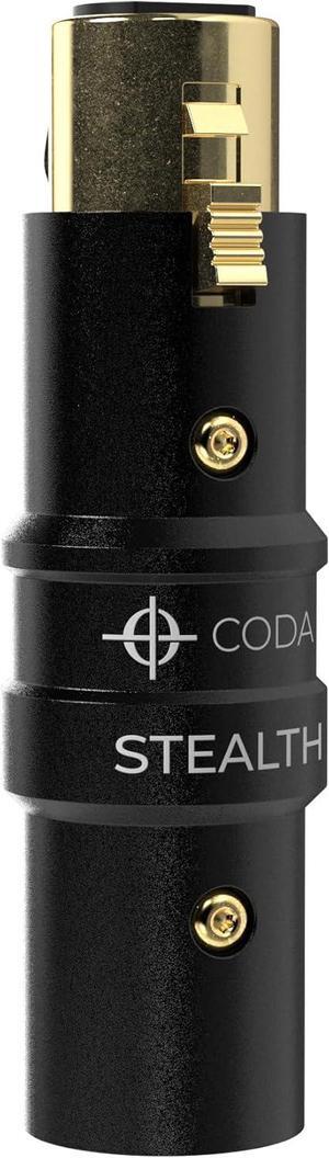 MB-Stealth in-Line Microphone Preamp, Active Booster for Dynamic and Ribbon Mics - Ultra Low Noise, Enhance and Add Clarity to Your Podcast or Livestream