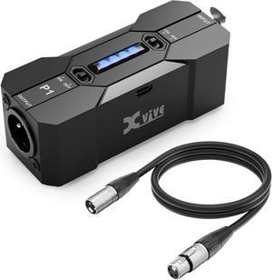 P1 Phantom Power Supply for Microphone Preamp,Condenser Microphones,Shotgun Mic,with XLR Cable