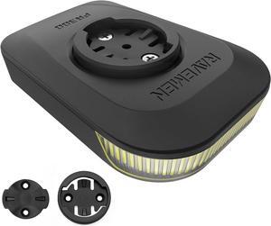 FR300 Compatible with Garmin/Wahoo Bike Computer, 300 Lumen Warning Flashing 6 Modes Cycling Computer Accessories with Auto On Off, USB C Rechargeable for Road Bike (Patent Protected)