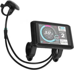 Electric Bike Meter, UKC1 Color Display Bike LCD Display for Electric Bike Scooter with Waterproof Connector Electric Bike Meter, UKC1 Color Display Bike LCD Display for Electric Bike Scooter with Waterproof Connector