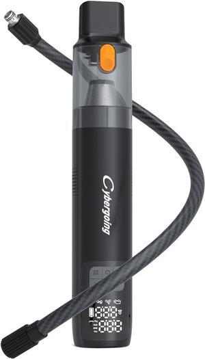 Tire Inflator Portable Air Compressor 150 PSI & Handheld Car Vacuum Cordless 10000Pa, 2 in 1 Rechargeable Hand Vacuum Tire Pump with LED Screen for Car, Motorcycle, Bike, Ball