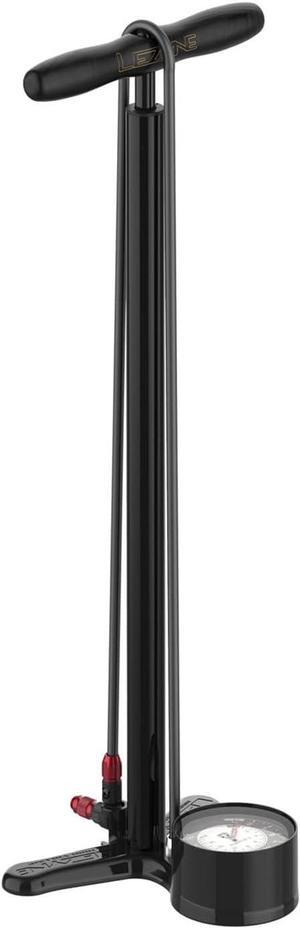 Classic Floor Drive 3.5 High Pressure Bicycle Floor Pump with Accurate 3.5" Analog Gauge - Aluminum/Steel 220 PSI Tire Air Pump for Road/Track Bikes - ABS-1 Pro Chuck Fits Presta/Schrader Valve
