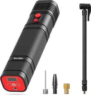 12 V Cordless Tire Inflator, Rechargeable Handheld Air Compressor, Portable Digital Tire Inflator, Mini Tire Pump with Pressure Gauge, for Cars, Motorcycle and Bicycles