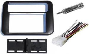 Install Parts Double Din Aftermarket Stereo Radio Installation Install Dash Kit + Wire Harness and Antenna Adapter Fits Pontiac Firebird/Trans Am