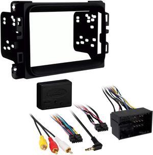 95-6518B Double DIN Stereo Installation Dash Kit for 2013 Dodge Ram & Interface