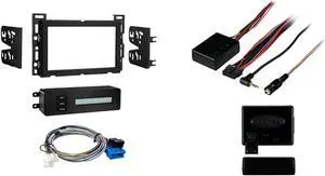 95-3303B Double DIN Dash Kit for Chevrolet and Pontiac (Black)