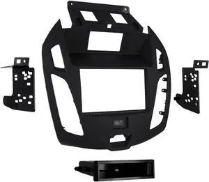 99-5831G Double/Single DIN Dash Kit for 2014 - Ford Transit Connect with OEM 4.3'' Screen (Gray)