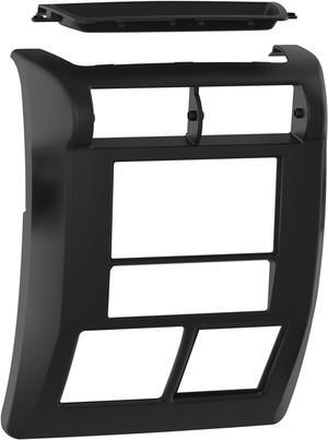 PRO-TJRIK1 All-in-One Radio Installation Kit for Jeep Wrangler TJ Models, Easy Installation Kit includes Wiring Harness, Antenna Adapter, and Scratch Resistant Radio Bezel, Matte Black