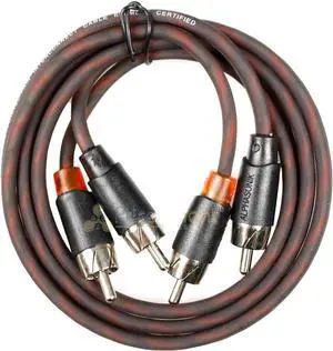 AAK0G Premium 0-Gauge Complete Car Amplifier Installation Kit Hyper-Flex Power, Ground, Speaker Wire RCA Cable - Exceeds AWG (American Wire Gauge) Standard Element Certified Amp Install Kit