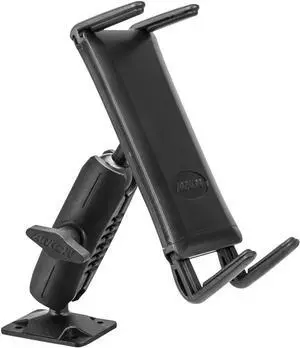 Heavy Duty Drill Base Mount & Heavy-Duty Tablet Holder - Adjustable Drill Base Mount for Cars, Dashboards, Walls, Desks, Trucks, Vehicles, Tabletops, and More - Professional Flexible Stand