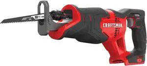 V20 Reciprocating Saw, Cordless, 3,000 RPM, Variable Speed Trigger, Quick Easy Blade Change, Bare Tool Only (CMCS300B)