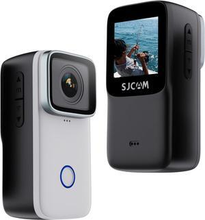 C200 Mini Action Camera 4K Handheld Pocket Camera with Stabilization Wide FOV Body Waterproof Camera 131FT Underwater Camera Portable Action Cam with Helmet Accessories for Bike Vlogging