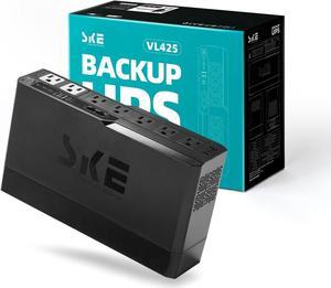 Compact Size 425VA/240W UPS Battery Backup & Surge Protector for Computer UPS Uninterruptible Power Supply UPS Phoenix VL425