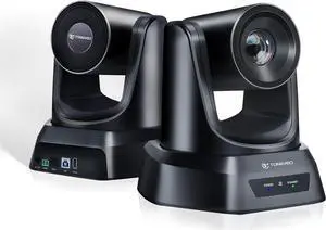 Conference Room PTZ Camera System with 20X Optical Zoom | 1080P 60fps HDMI USB Webcam for Church Streaming Online Video Conference| Compatible with Zoom, Skype, OBS | Easy Setup