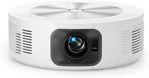Projector with WiFi 6 and Bluetooth, ±50° Auto Vertical Correction Smart Portable Projector with Tripod, 1080P Full HD, Home Theater Movie Projector for Bedroom/iOS/Android(white)
