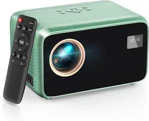 4K Projector with WiFi and Bluetooth, TMY Smart Portable Projector with 400 ANSI, Movie Projector for Phone/TV Stick/HDMI/USB/Laptop/DVD/PS5, Mini Projector for Bedroom or Outdoor