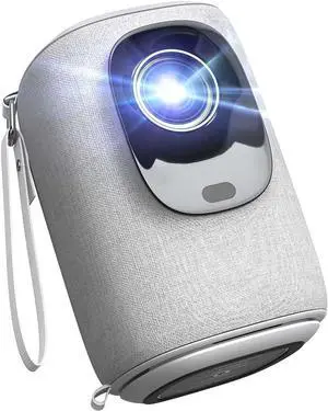 [Electric Focus & Auto Keystone] Mini Projector With WiFi And Bluetooth, ONOAYO GivingYou AY2Pro Portable Projector 550 ANSI, Ultra Low Noise & Lens Cap Dustproof, Outdoor Projector For Phone/Laptop