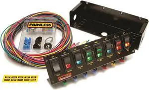 Wiring 50303 Race Car 8 Switch Panel
