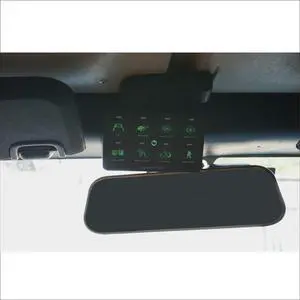 JK100 Overhead Programmable Switch Panel Power Control System for Jeep Wrangler JK JKU 2007-2018