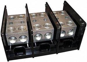 Power Distribution Block, 760 Max. Amps, Number of Poles: 3
