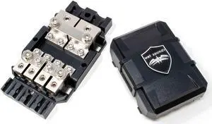 Power Equipment 201174 Pro Grade OSHA Compliant Power Distribution Box, 50-Amp Twist Lock Inlet, Six 120V GFCI Duplexes, One 120/240V 30A Locking Outlet, 30A and 50A RV Adapters