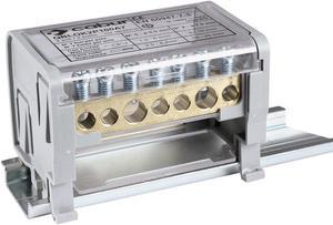 Power Distribution Terminal Block/Voltage Rating: 600 V, 2000 V or to 35 KV (Uninsulated) depending on Application / 460 A / 2 Input, 2 Output / 2-14 AWG Load in / 2-14 AWG Line Out (2 Phase)