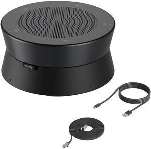 A20S Conference Speaker and Microphone, USB Speakerphone w/8 Mics, 16ft Voice Pickup, AI 2.0 Noise Cancelling, USB Speakermic with Daisy Chain, Works with Microsoft/Teams/Google Meet