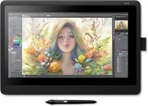 Cintiq 16 Drawing Tablet with Screen, 15.4" Full HD LCD Display Graphic Arts Tablet Includes Pro Pen 2 w/ Tilt Response, Graphic Design Animation Tablet for Mac, PC