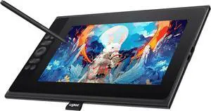 UE12P 147% sRGB 11.9 inch Drawing Tablet with Screen, Art Tablet with Full-Laminated Screen,Ultra-Wide Color Gamut Multiple Color Spaces Battery-Free Stylus,Drawing Pad for PC,Mac,Android,Chrome