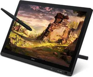 D22S 21.5 inch Graphic Drawing Tablet with Screen Pen Display, 8192 Levels Pen Sensitivity with 60°Tilt,1920x1080 FHD Graphic Drawing Monitor 100% sRGB Included Adjustable Stand