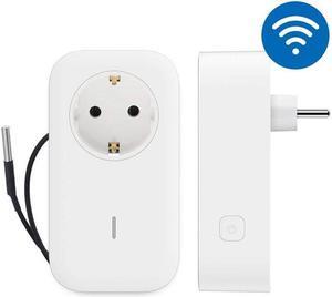 Smart Plug Wifi Remote Control Outlet Alexa & IFTTT, Energy monitoring and Timer function, No HUB required, Delayed Switch Supports external temperature probe (SP1 WiFi & SIM)