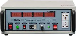 Single Phase 120V 60Hz to 240V 50Hz Converter, 1kVA 110V to 230V 1 Phase Static Frequency Converter (Output Frequency: 50Hz/60Hz)