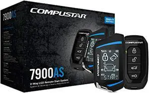 CS7900-AS All-in-One 2-Way Remote Start and Alarm Bundle w/ 3000 Feet Range