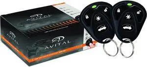 4105L 1-Way Remote Start System with 4-Button Remote