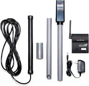 FM231 Wireless Driveway Alarm  Electromagnetic Vehicle Detection, Indoor Receiver, 400 ft Range, Expandable, Battery Powered, Easy Installation, Driveway & Property Security System