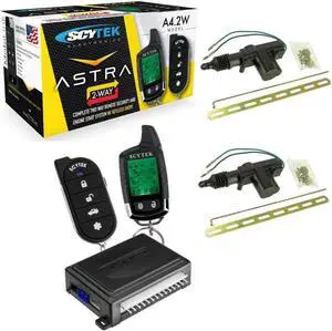 Electronics A42W Scytek 2 Way Remote Starter With 1 Two Way Lcd 5 Button Remote