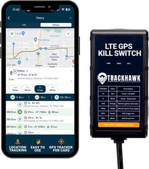 4G LTE GPS Tracker - GPS Tracker for Vehicles, Kill Switch for Car, Anti Theft Car Device, Monitoring Device, Live-Tracking, Subscription Required - VL03