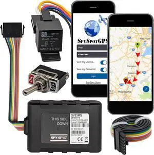 Spot GPS Vehicle Tracker with 4G Hard Wire Kill Switch | Remotely Disable The Ignition from Any Location | Real-Time Locator and Tracking Device with US Coverage | Subscription Required