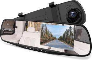 Car Dash Cam - 24/7 Security Car Camera, Motion Detection, Night Vision, Built-in Microphone, 1080P HD Dash Camera for Cars, Size 30.2cm x 8.2cm x 4cm