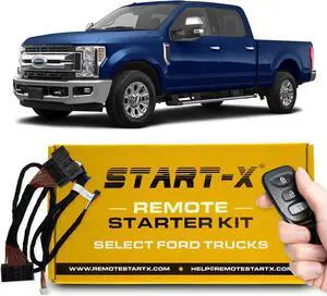 Remote Start Kit Compatible with F-150 15-19, F-250 17-19, Ranger 19, Settings Enabled in The Dash