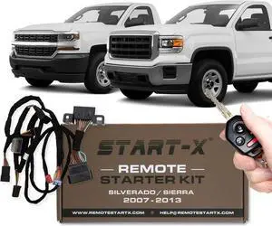 Plug N Play Remote Starter Kit for Chevy Silverado 2007-2013 & Sierra 2007-2013 / Key Start